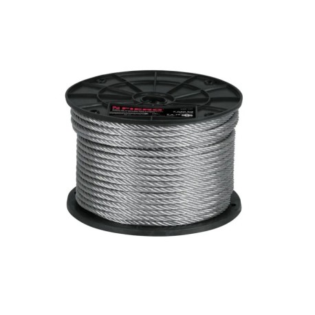 Cable Flexible de Acero 1/4 7x19 75 Metros Truper CAB-1/4F