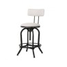 Taburete de bar Christopher Knight Home 296927 Blanco