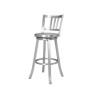 Taburete de bar Renovoo AL2030R-BRS Plateado